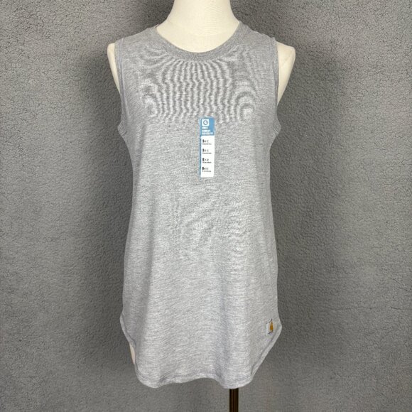 Carhartt Tops - Carhartt Force Women's Relaxed Fit Tank Top Small 4-6 Gray New With Tags.